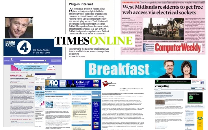 Technology PR user story get  national headlines