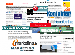 PR coverage for adtech and martech PR campaign across Europe
