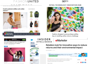 Ecommerce tech PR campaign media coverage