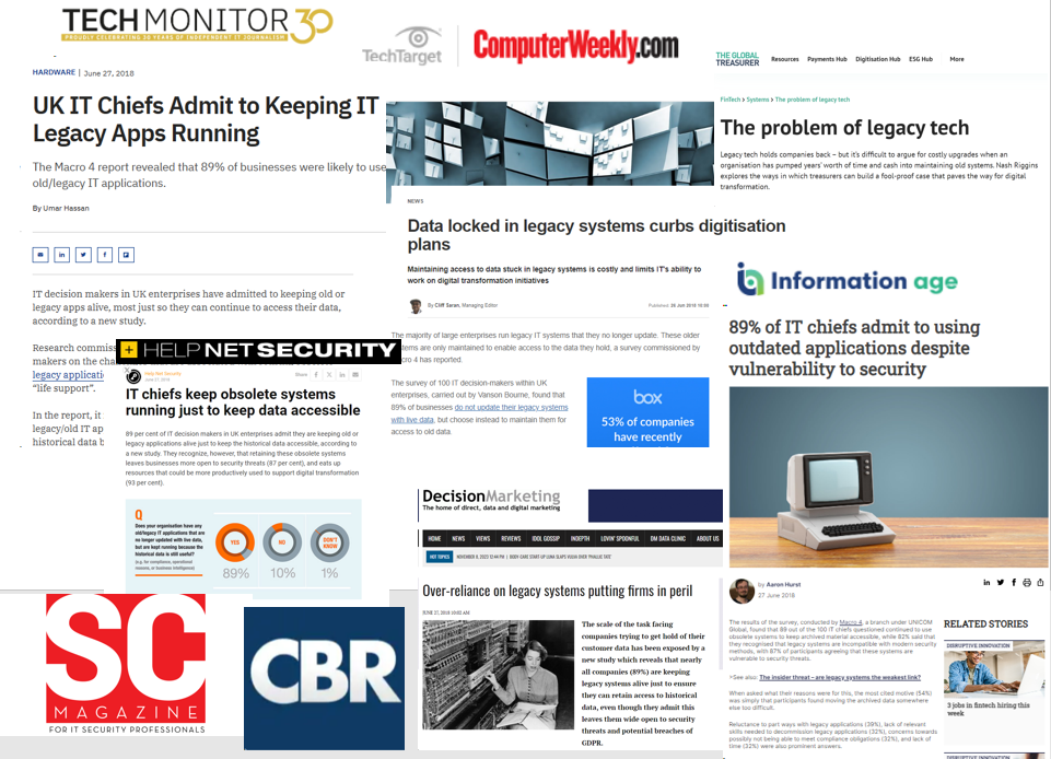 Technology PR media coverage from a survey-led PR campaign