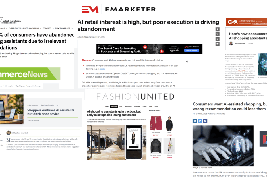 PR coverage from AI in ecommerce PR campaign